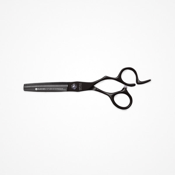 BLACK MIST 6'' · TIJERA DE ENTRESACAR (NEGRO) ACERO JAPONÉS 440C · BIFULL