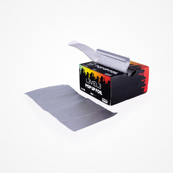 CAJA DISPENSADORA 500 HOJAS DE ALUMINIO SILVER 5*11 L3VEL3