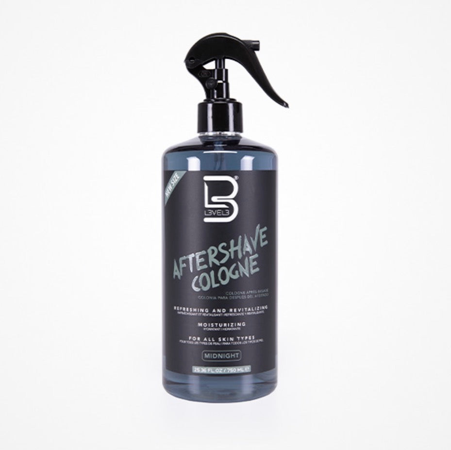 L3VEL3 Aftershave Cologne Midnight 750ml