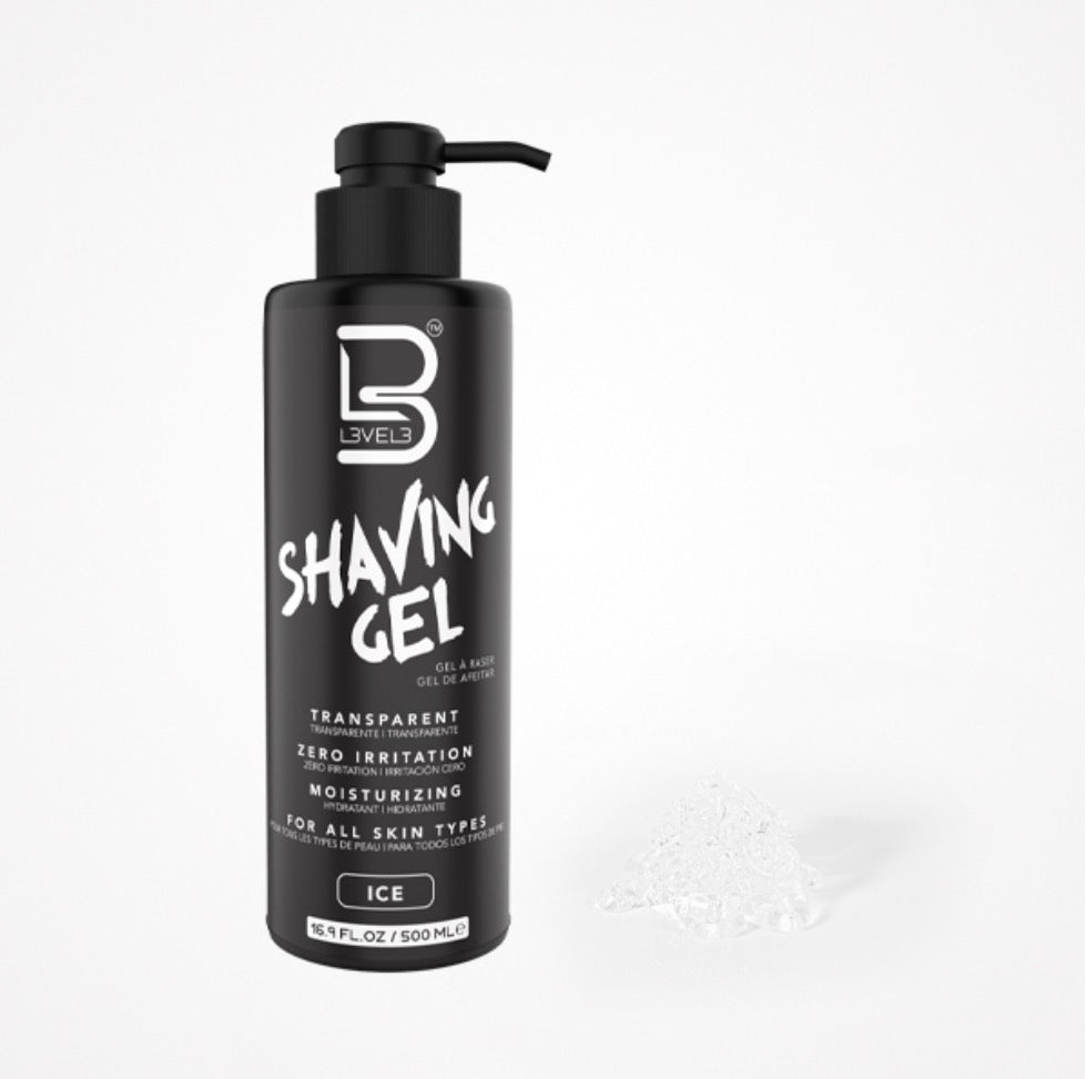 GEL DE AFEITAR TRANSPARENTE ICE LEVEL3