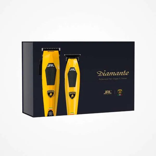 JRL X LAMBORGHINI DIAMANTE CLIPPER + TRIMMER SET AMARILLO