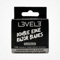 CUCHILLAS DE DOBLE FILO PACK 100 UNIDS LEVEL3