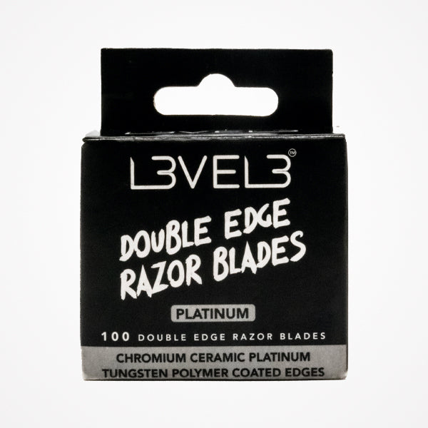 CUCHILLAS DE DOBLE FILO PACK 100 UNIDS LEVEL3