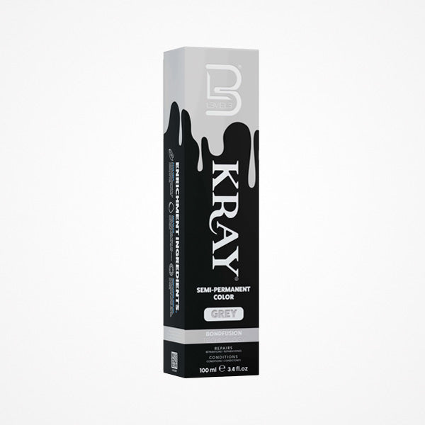 SEMI-PERMANENT COLOR GREY KRAY 100ML L3VEL3