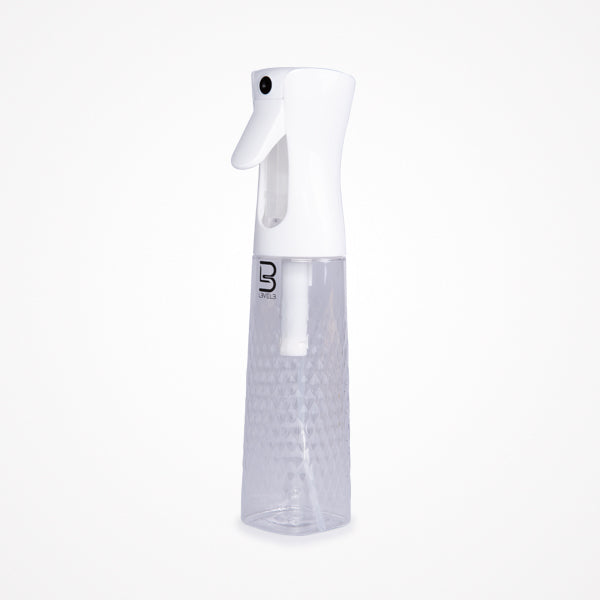 PULVERIZADOR BISELADO NEGRO 300 ML LEVEL 3