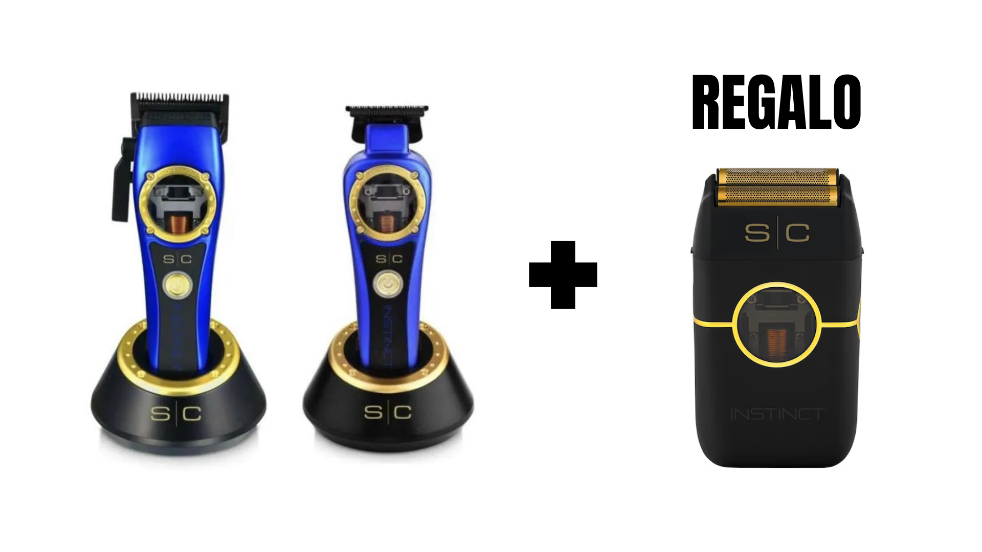 Combo Stylecraft + StyleCraft Instinct Metal Shaver Black GRATIS